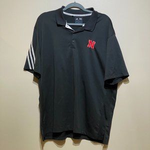Nebraska Huskers Adidas  XL Polo